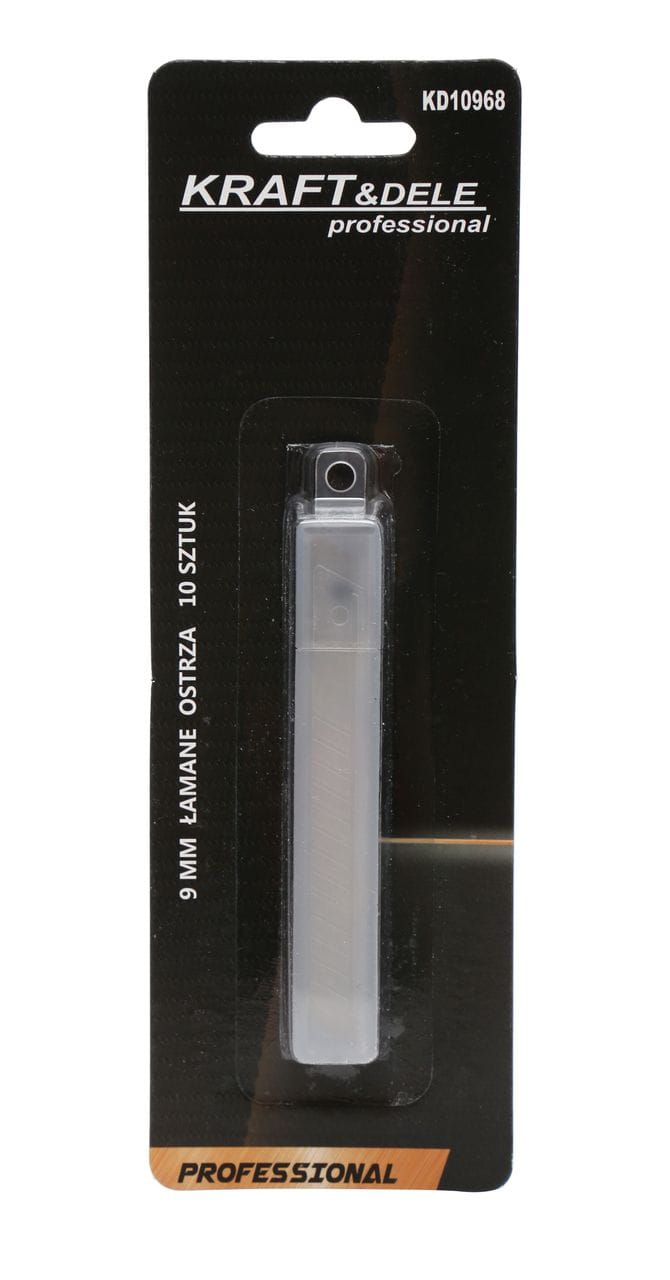 Snap-off blade for 9mm utility knives - 10 pcs KD10968 (P)
