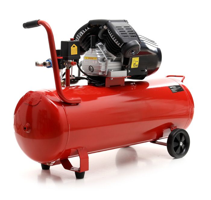 Õlikompressor 100L 2 kolvi KD1480 + separaator