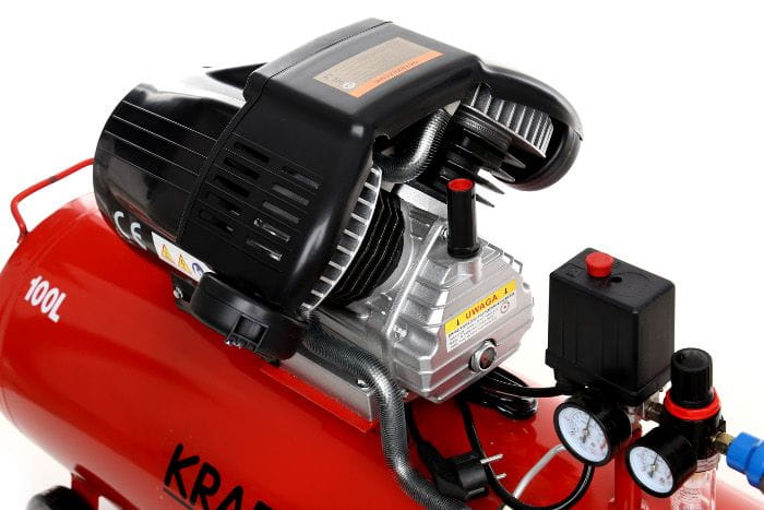 Õlikompressor 100L 2 kolvi KD1480 + separaator