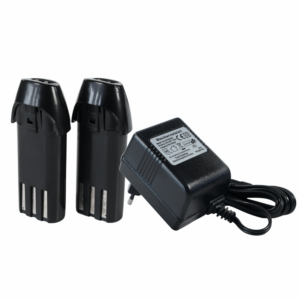Pet Hair Clipper Set with 2 Batteries