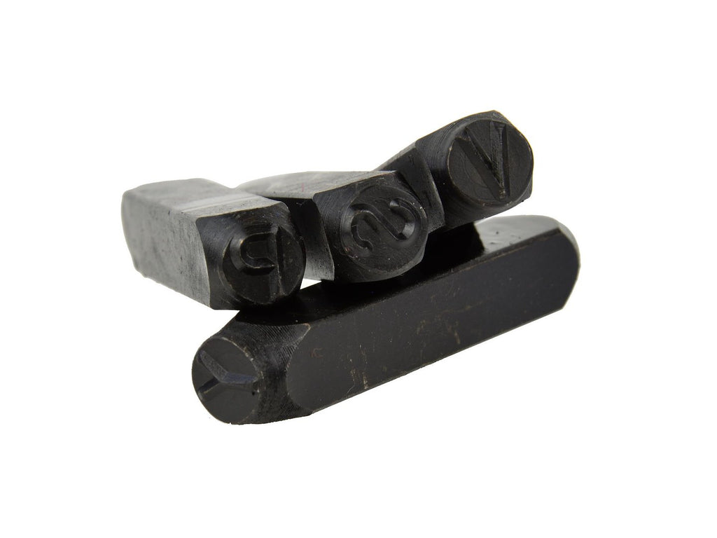 Figure Punch Letter Stamps Set, 27 pc, 10,0 mm