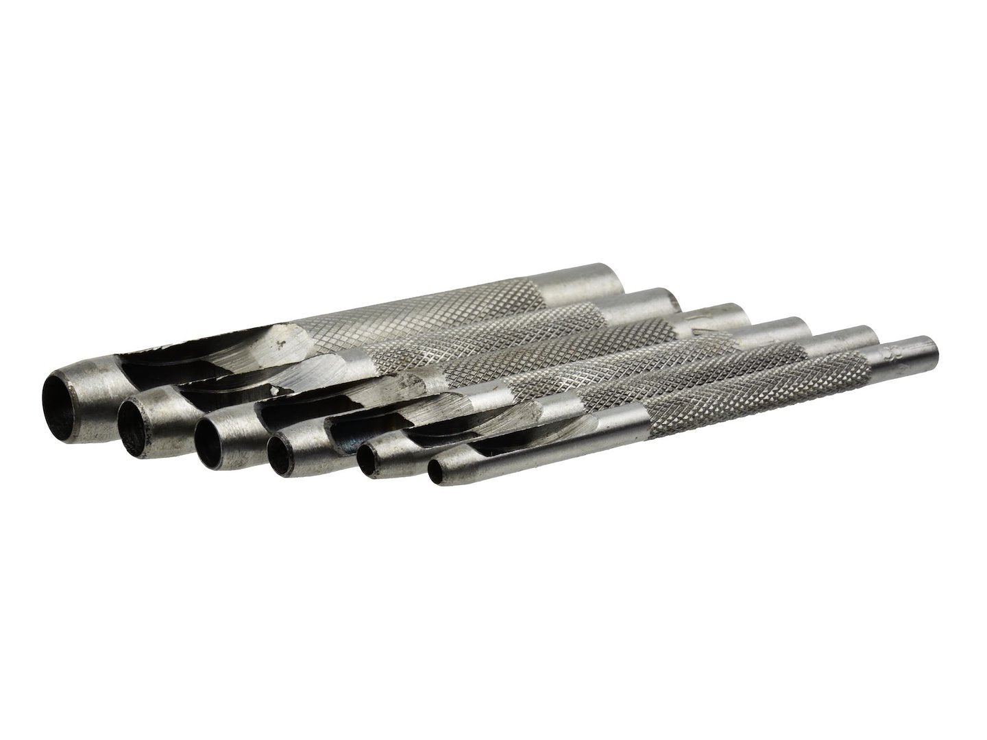 Leather Punch Set, 6 pcs (2.8–8 mm / 1/8"–5/16")