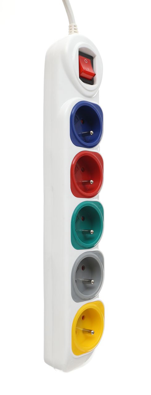 Extension cord 5m 5 sockets KD4010 (C13)