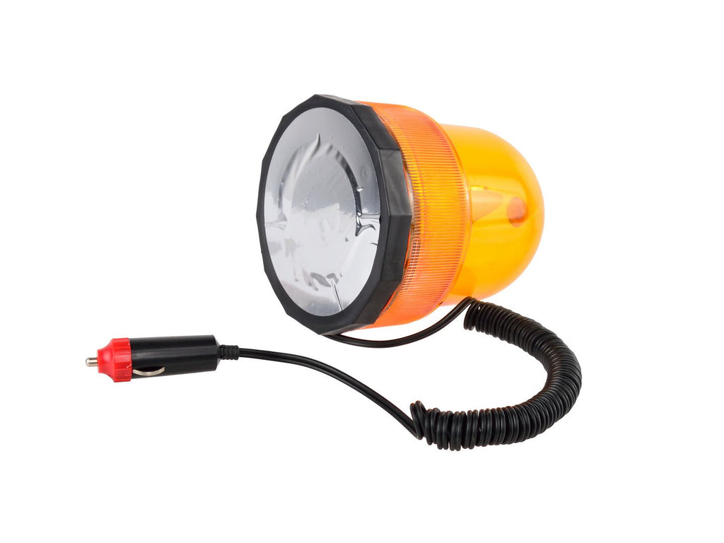 Orange 24V Magnetic Flashing Warning Light