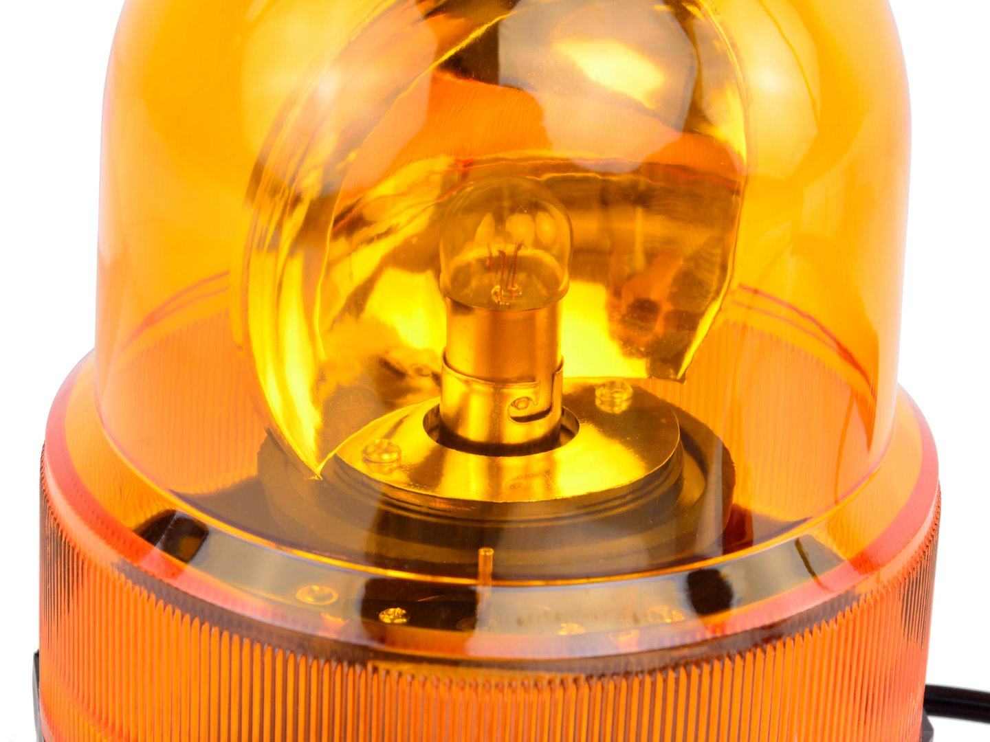 Orange 24V Magnetic Flashing Warning Light