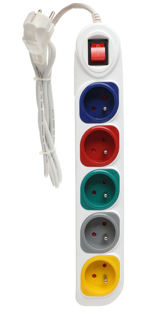 Extension cord 5m 5 sockets KD4010 (C13)