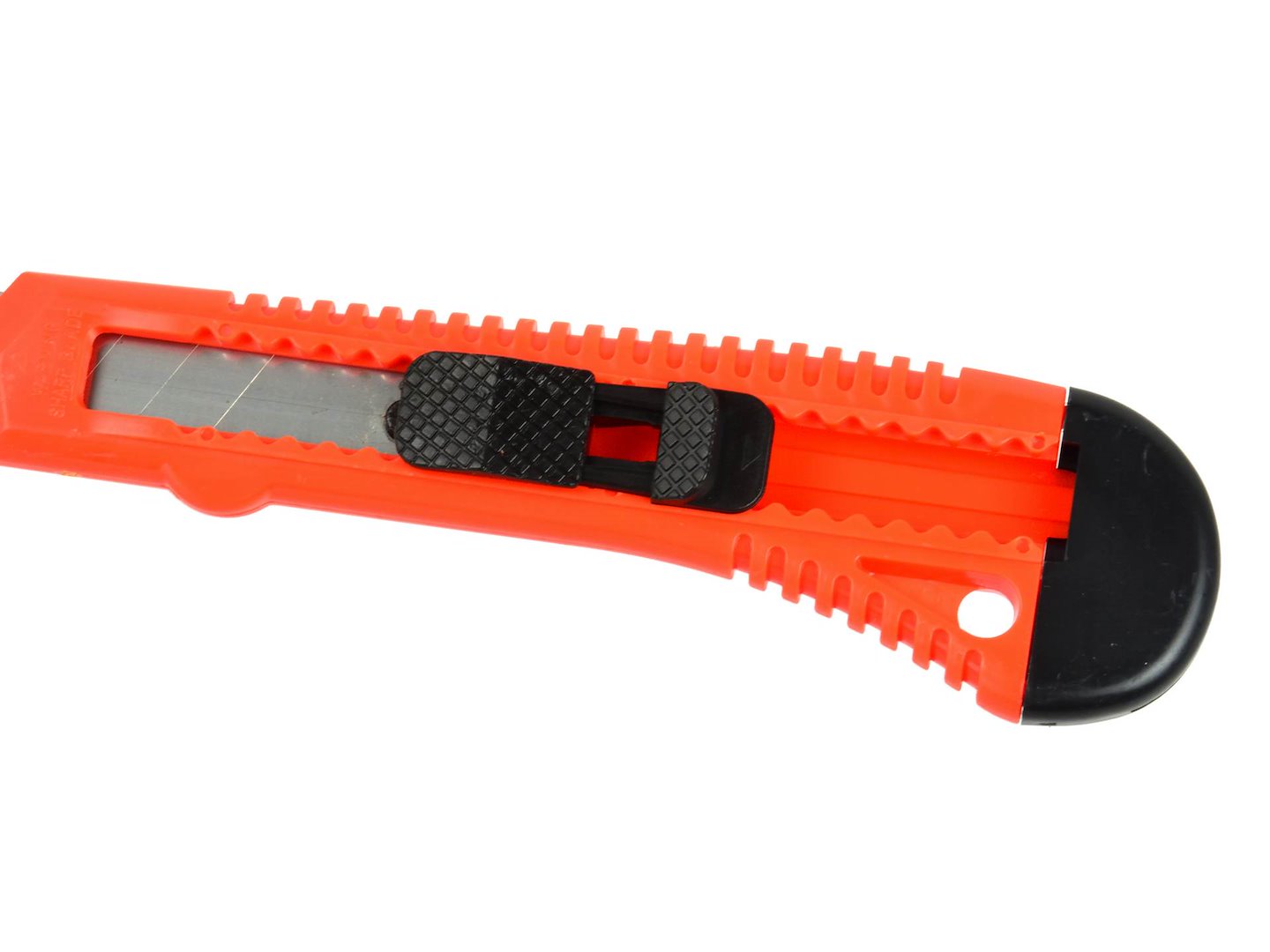 Utility knife 100x18x0.5mm Type Nr 7 — plastic wallpaper knife with 18 mm snap-off blade