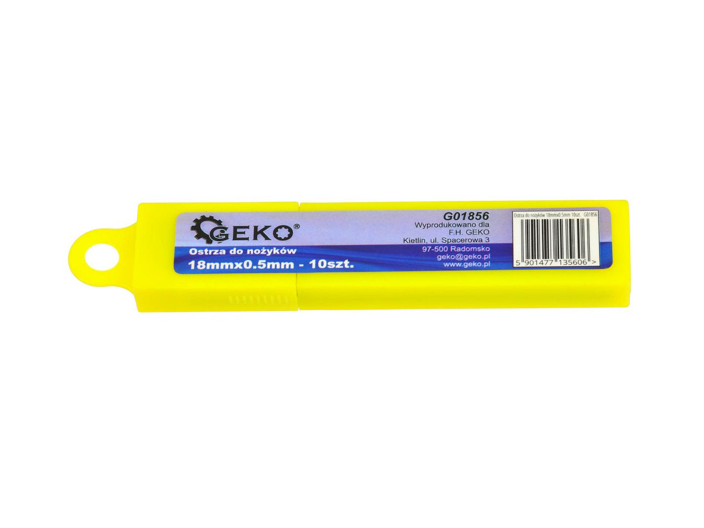 18 x 0.5 mm Snap-off Blades for Utility Knife, 10 pieces