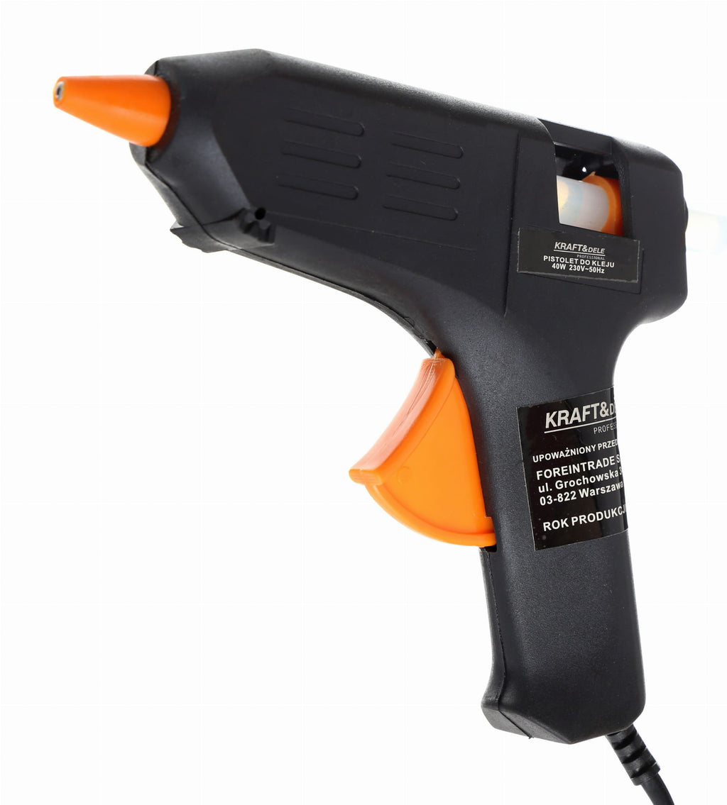 HOT GLUE GUN 40W + 7 REFILLS KD10350