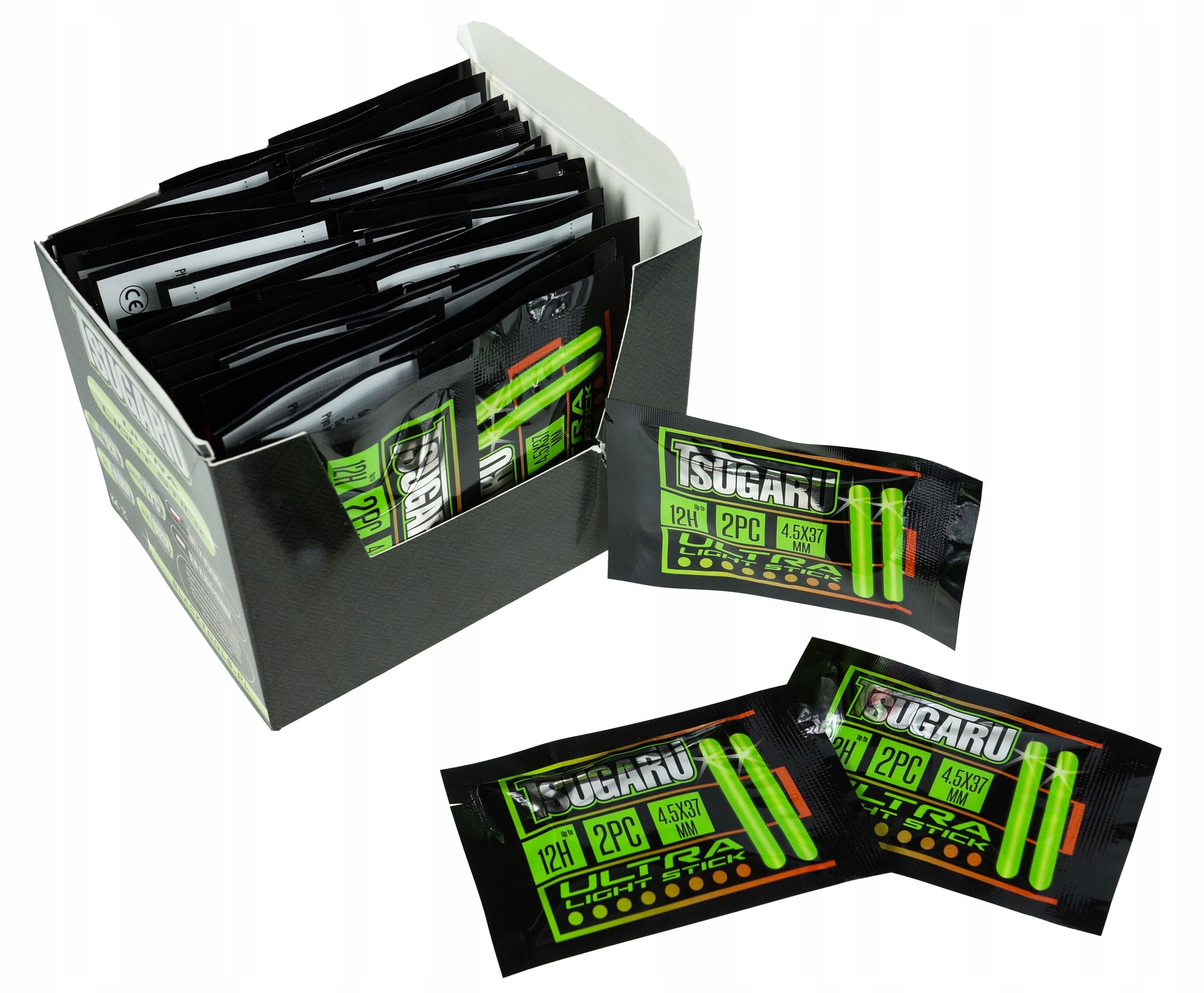TSUGARU kalapüügi helendav pulk 4.5x37mm blisterpakendis 1tk