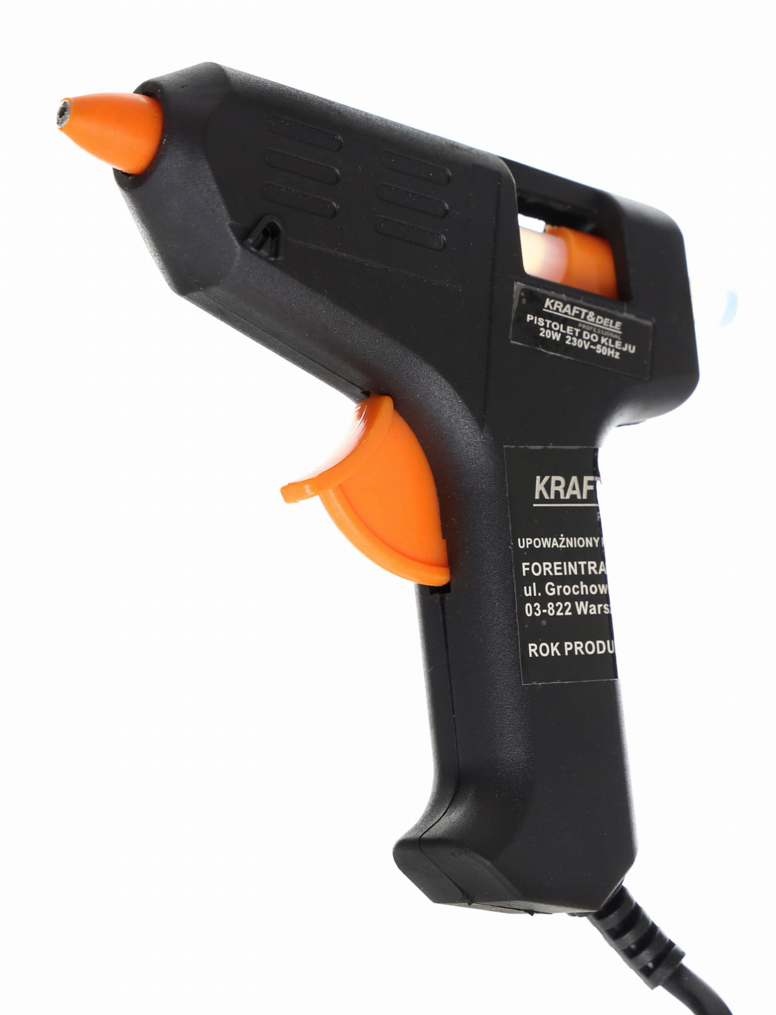 HOT GLUE GUN 20W + 7 REFILLS KD10351