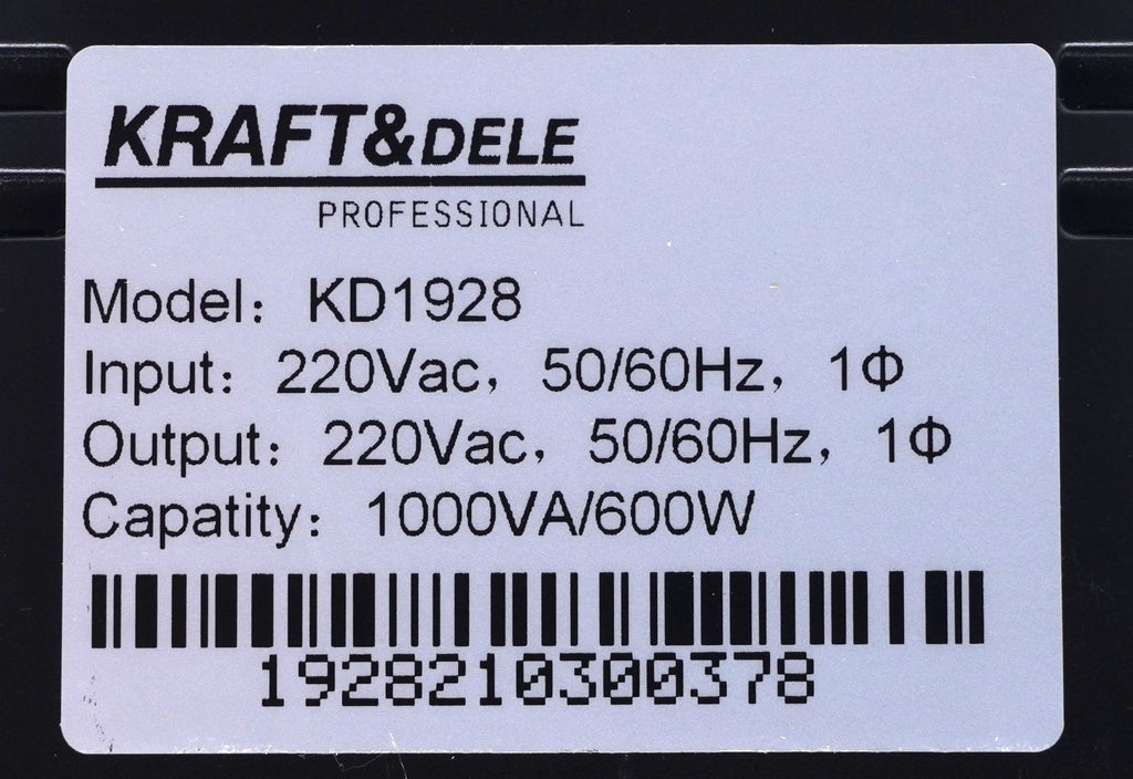 Emergency Power Supply UPS 1000VA LCD KD1928
