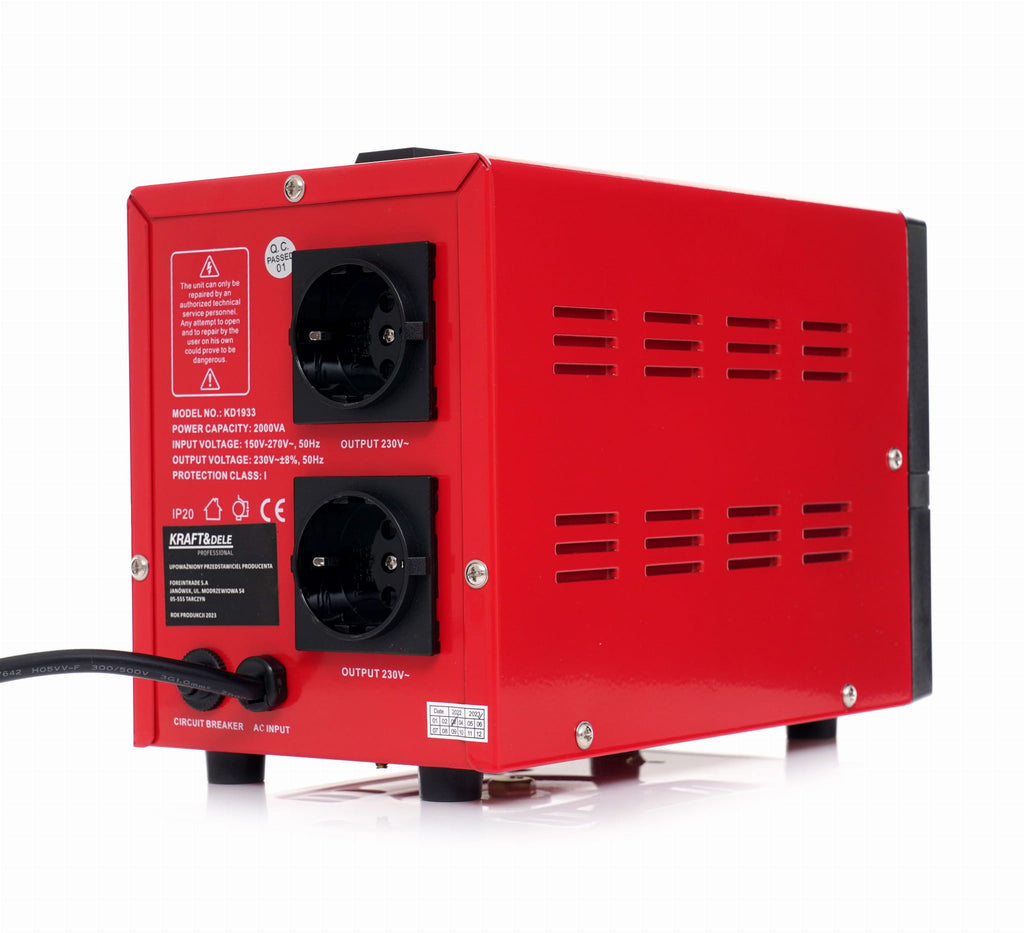 Voltage stabilizer AVR 2000VA 230V KD1933