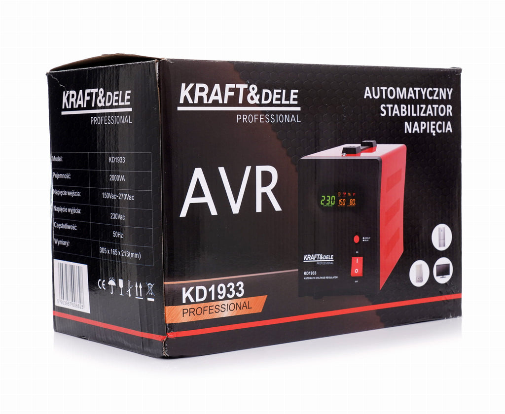 Voltage stabilizer AVR 2000VA 230V KD1933
