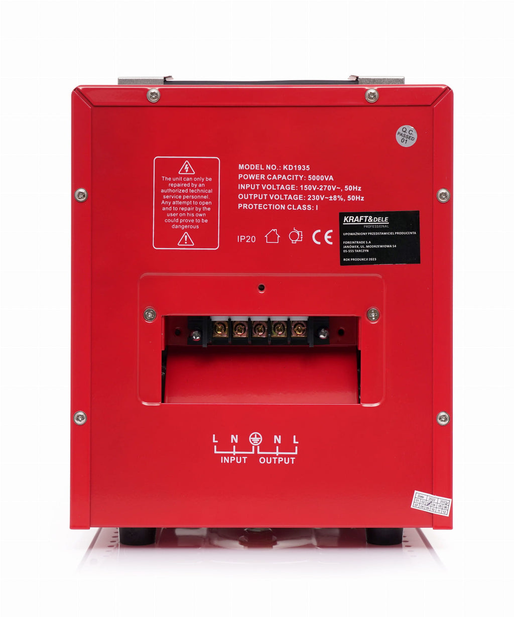 Voltage Stabilizer AVR 5000VA 230V KD1935