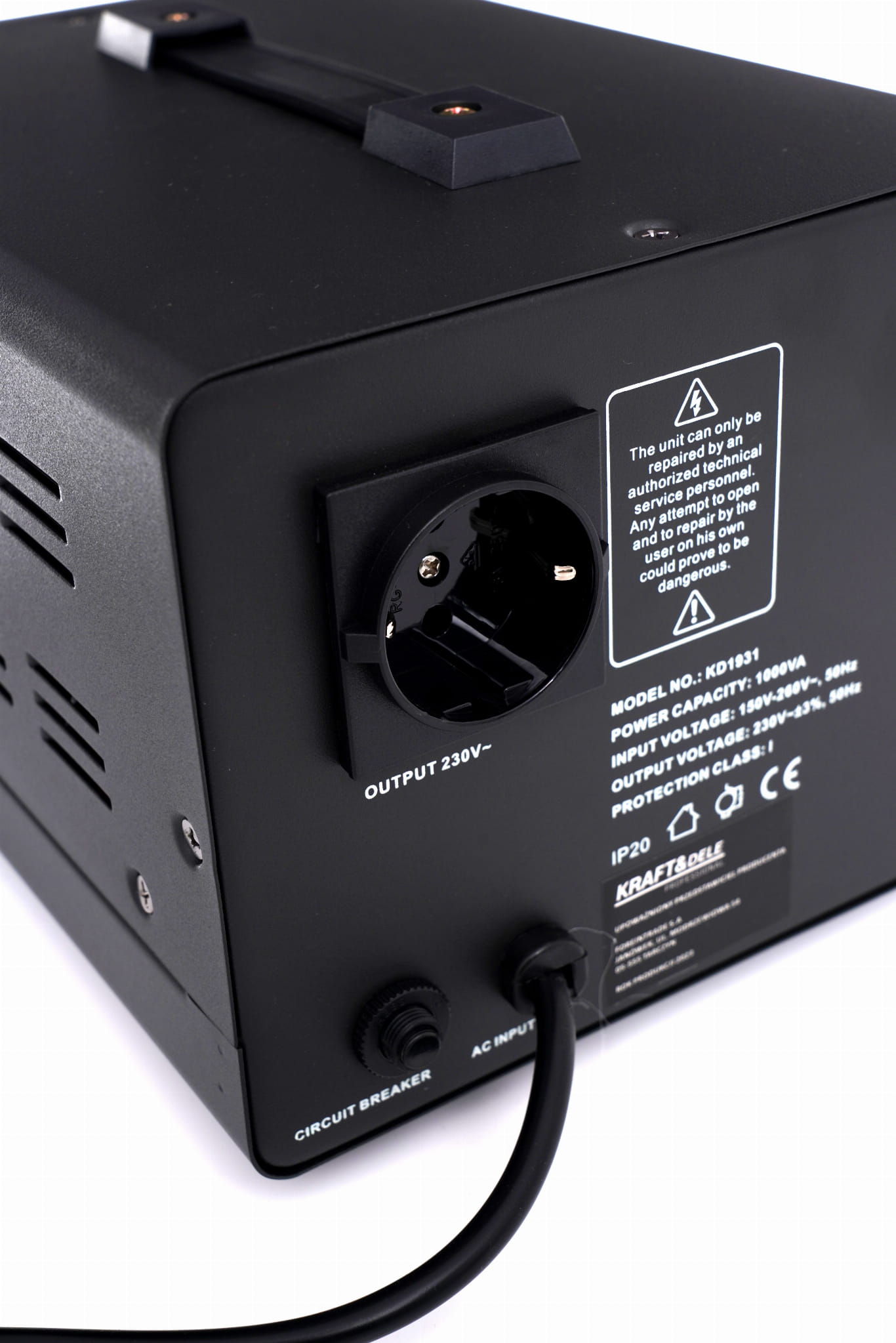 KRAFT&DELE AVR-pingestabilisaator 1000 VA 230 V KD1931