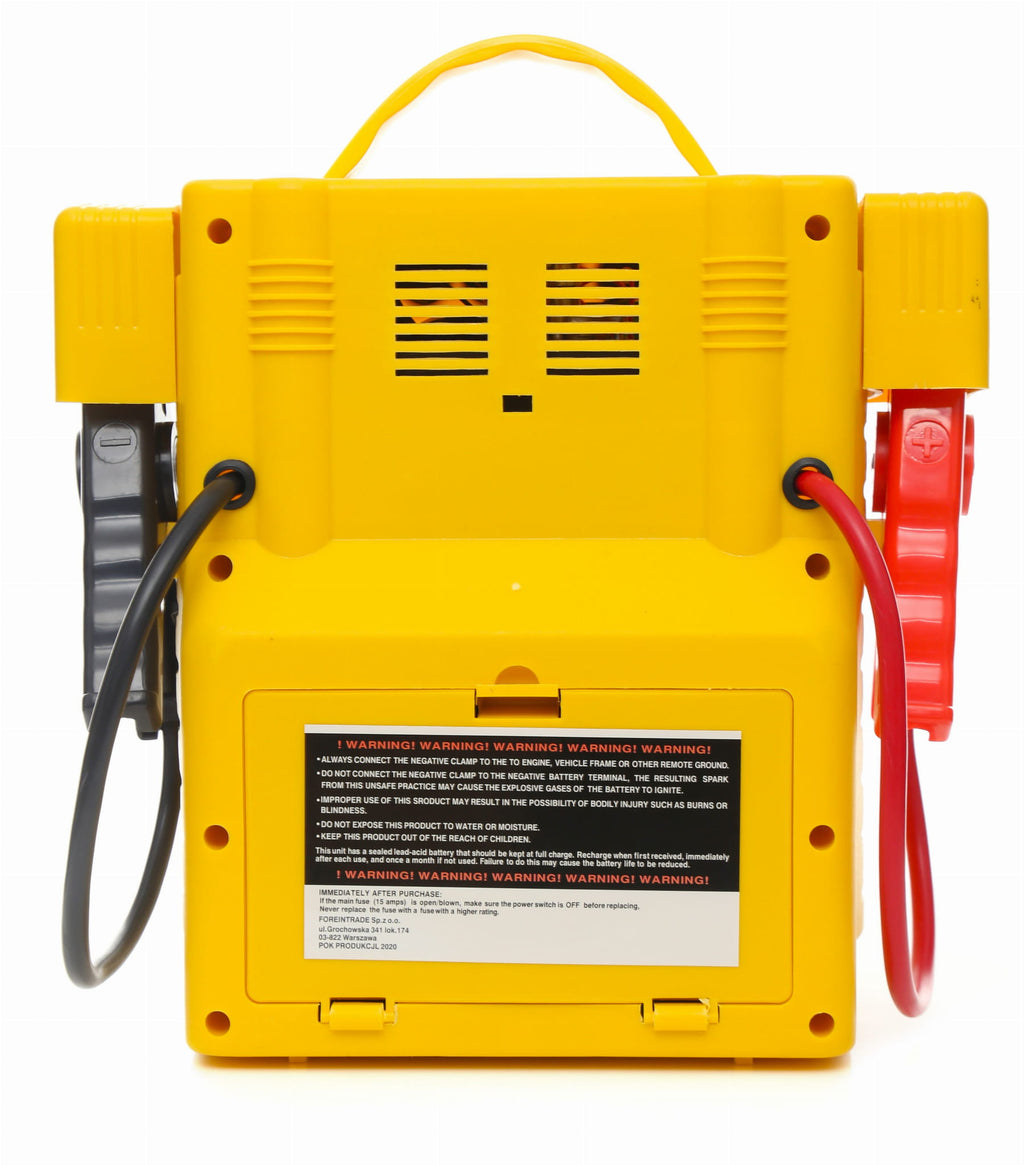 Jump starter 4-in-1 - multifunctional device - jump start, compressor, flashlight KD1922