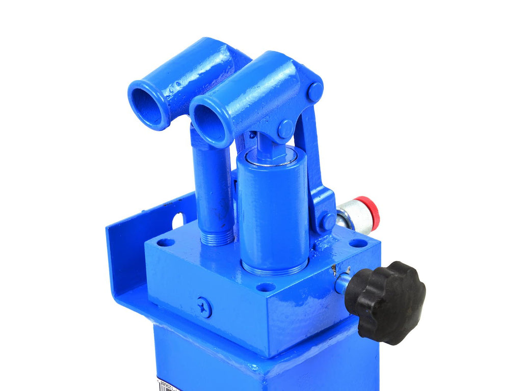 20-Ton Shop Press Replacement Kit: Cylinder, 2-Speed Pump, Gauge with Hose