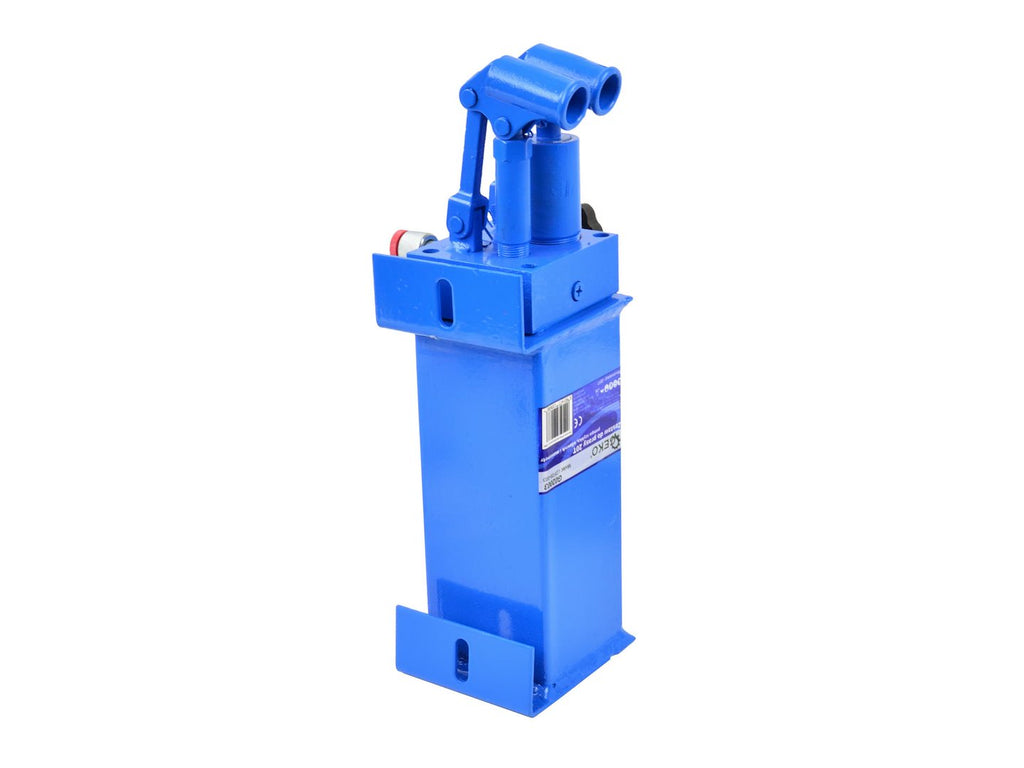 20-Ton Shop Press Replacement Kit: Cylinder, 2-Speed Pump, Gauge with Hose