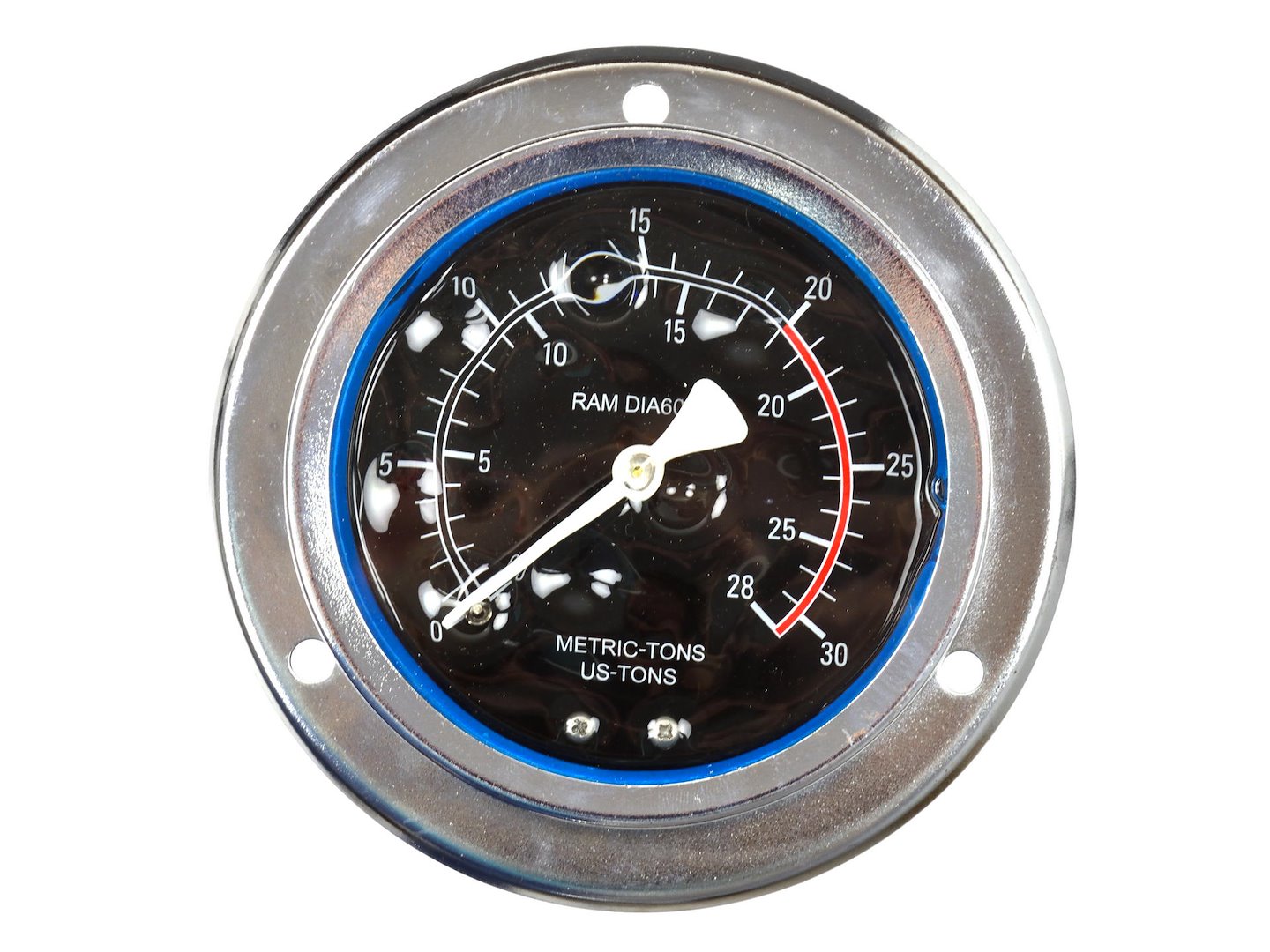20-Ton Shop Press Replacement Kit: Cylinder, 2-Speed Pump, Gauge with Hose