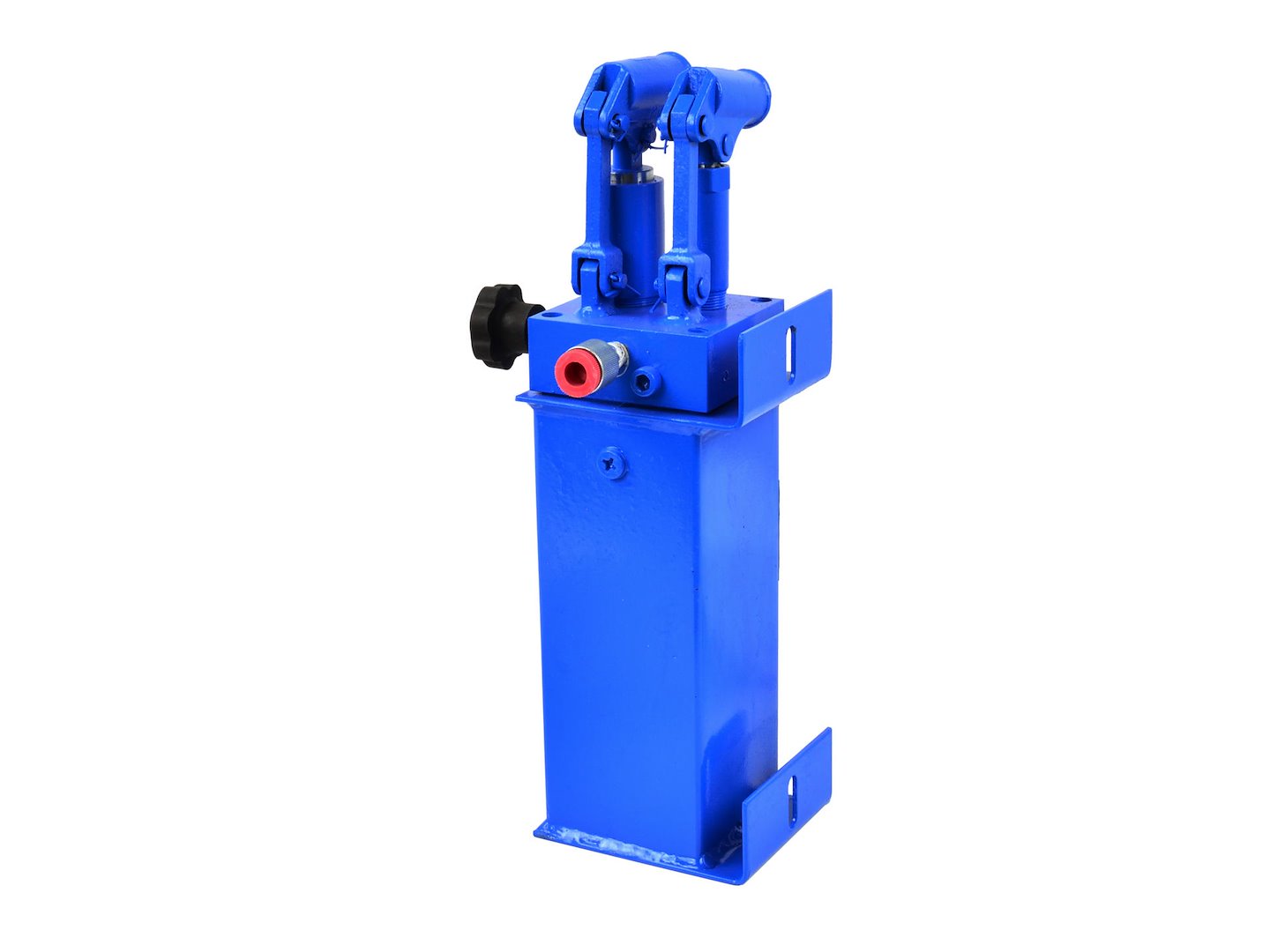 30-Ton Shop Press Kit: Cylinder, 2-Speed Pump, Gauge with Hose