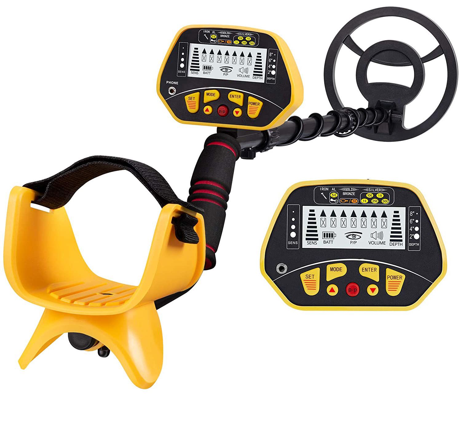Metal detector 8" KD10409