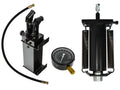 50 Ton Shop Press Replacement Kit — Cylinder with Return Springs, 2-Speed Pump, Gauge and Hose