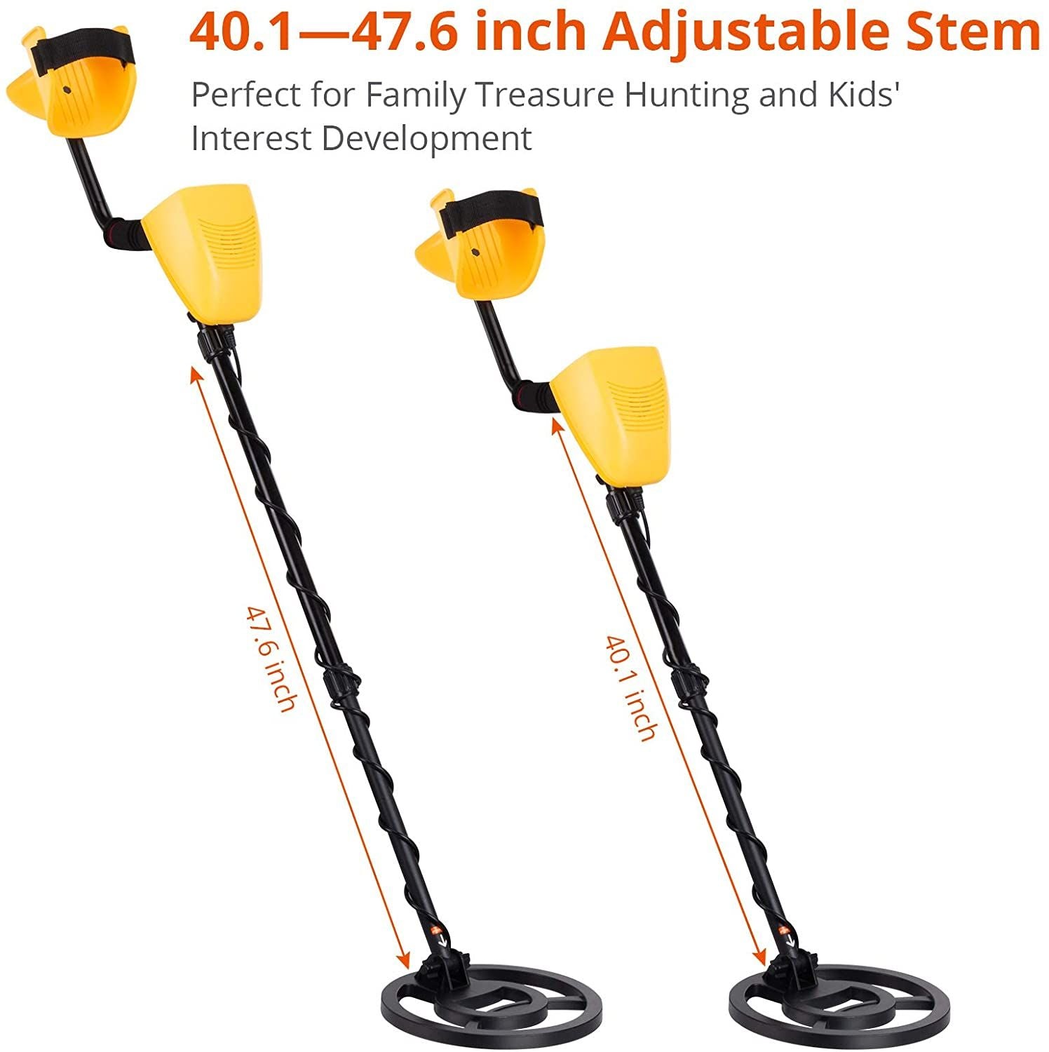 Metal detector 8" KD10409