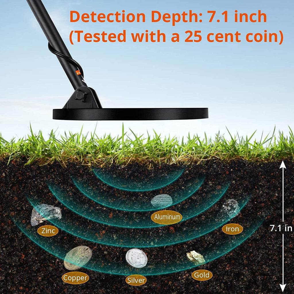 Metal detector 8" KD10409