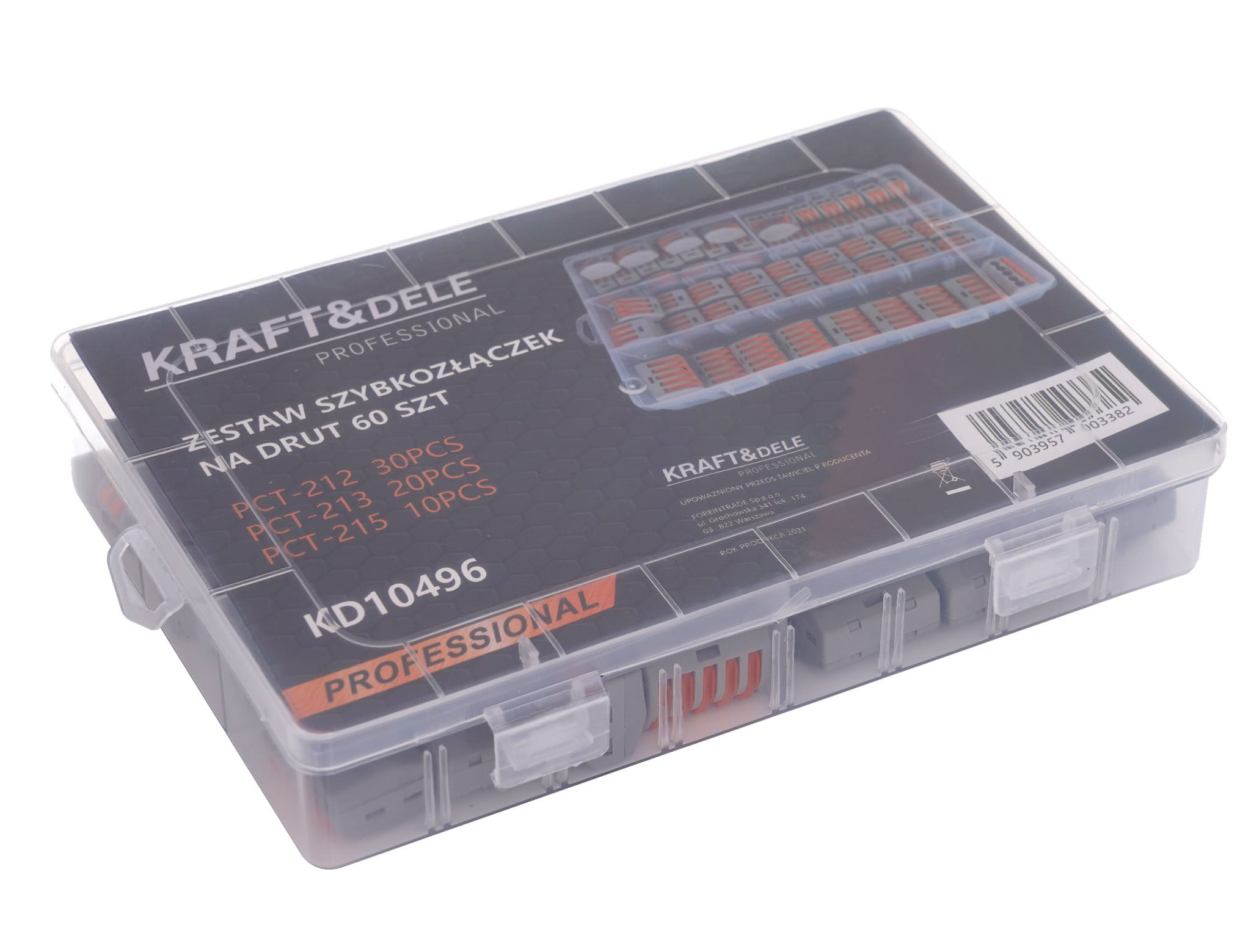 60 tk juhtmete kiirühenduste komplekt KD10496