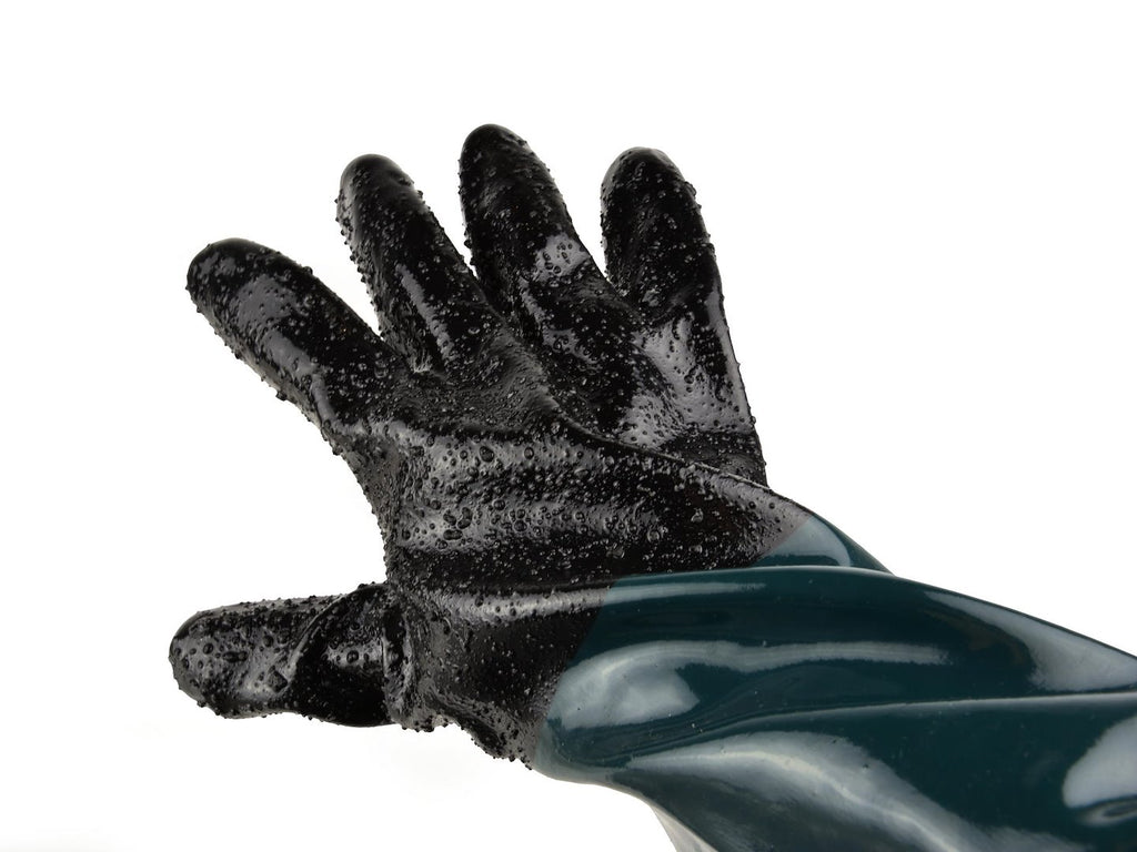 Rubber Sandblasting Gloves