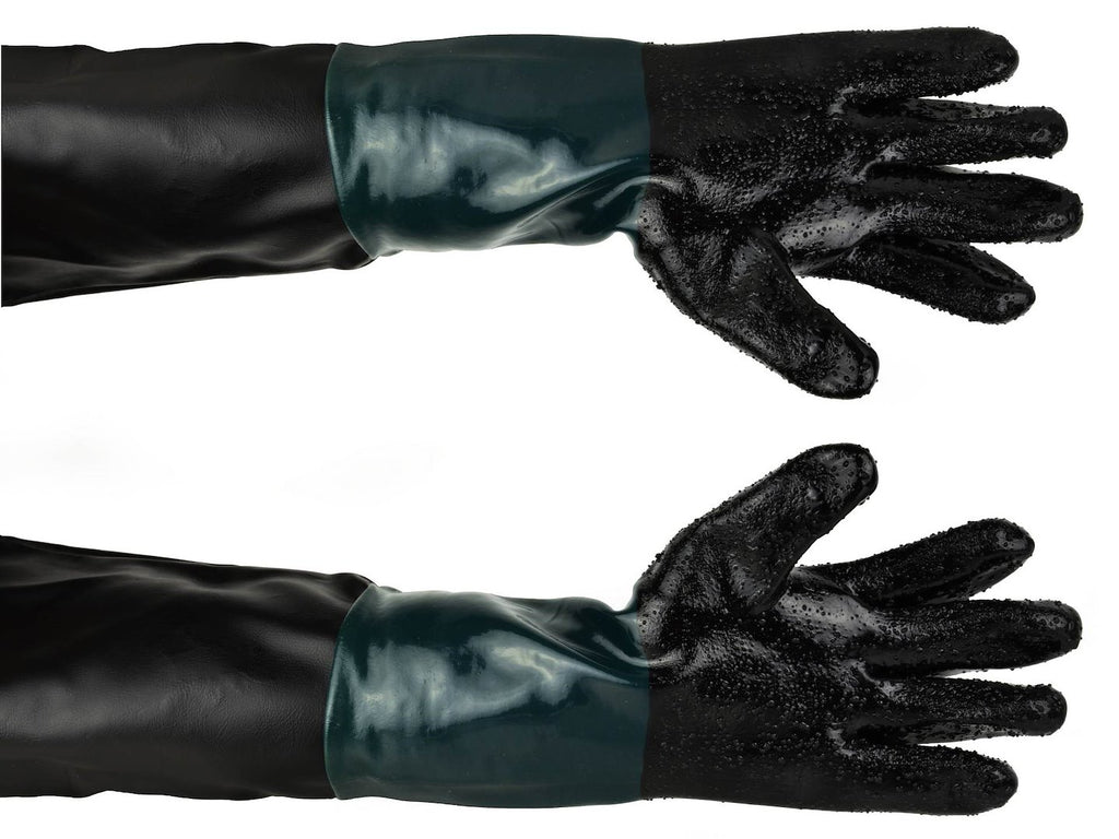 Rubber Sandblasting Gloves