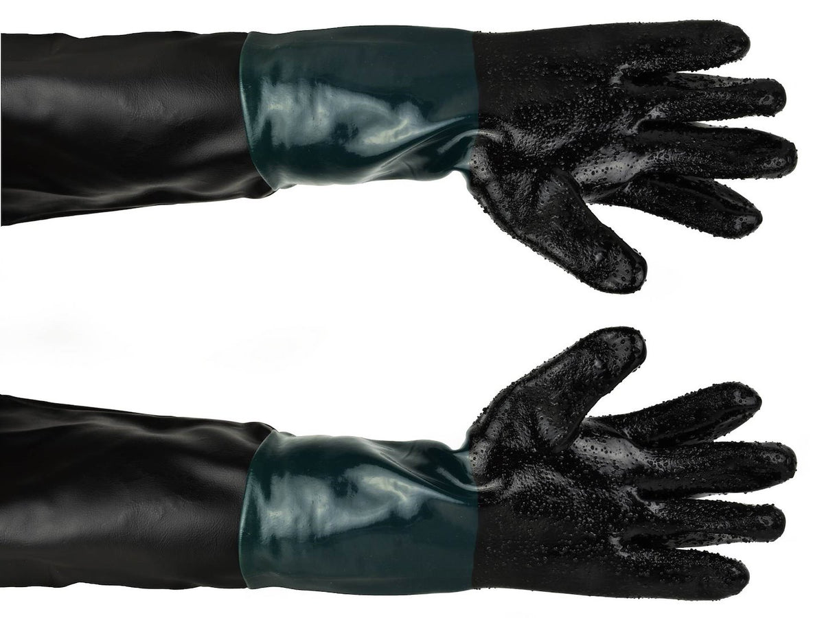 Rubber Sandblasting Gloves