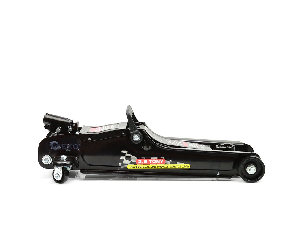 2.5 t Low-Profile Service Trolley Jack with 360° Rotating Swivel Handle
