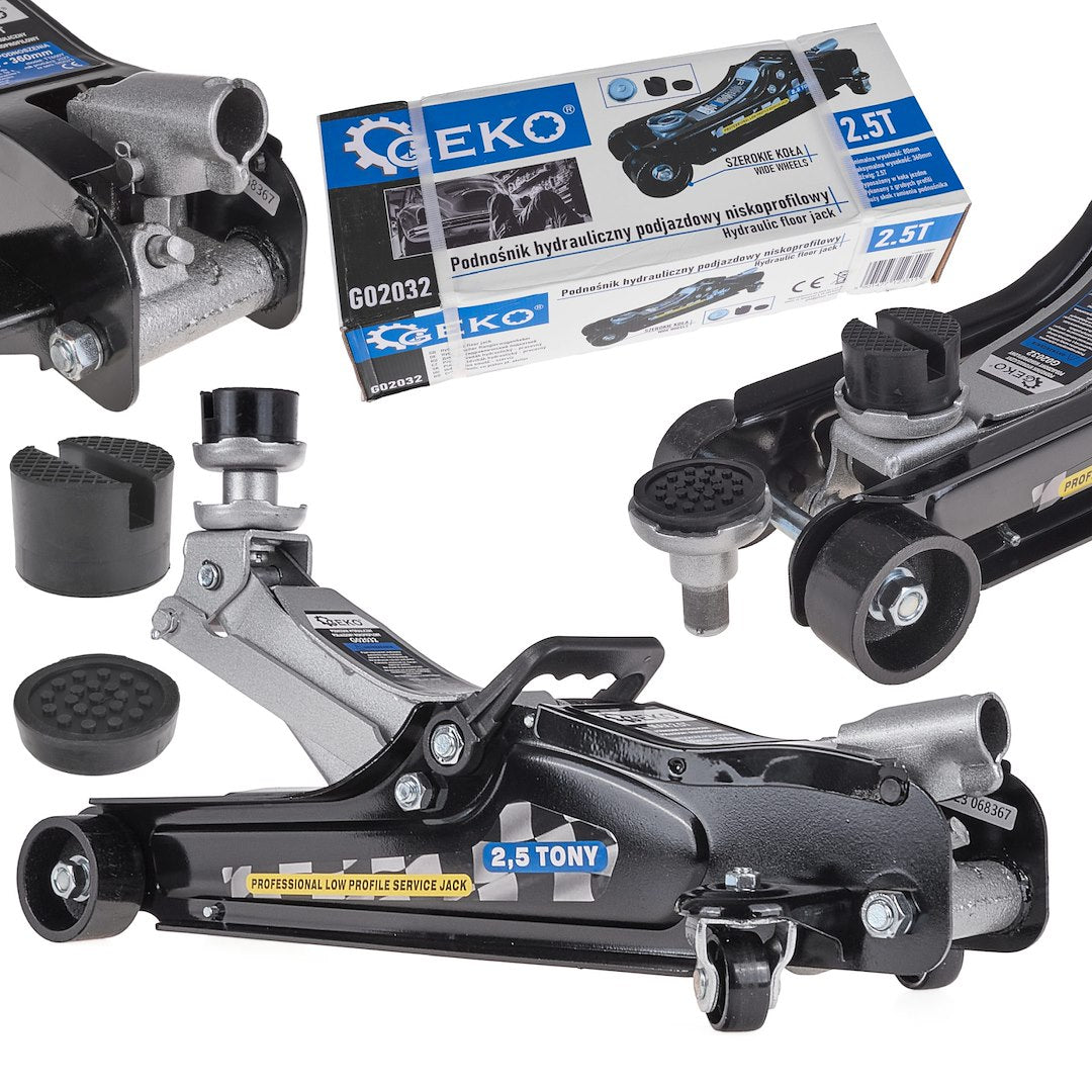 2,5T Low-Profile Garage Trolley Jack