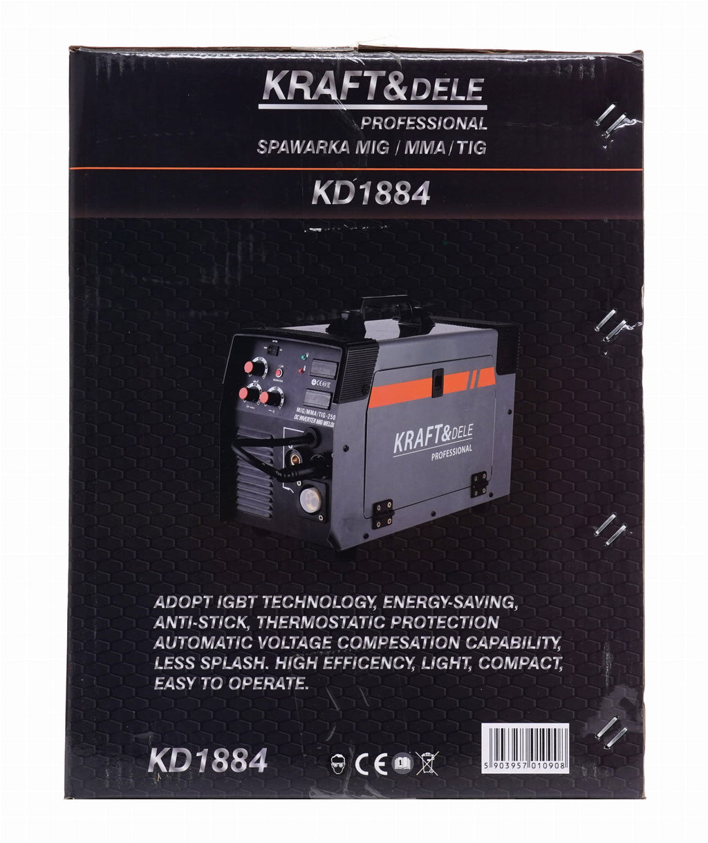 MIG/MMA/TIG WELDER-250A KD1884 (E4)