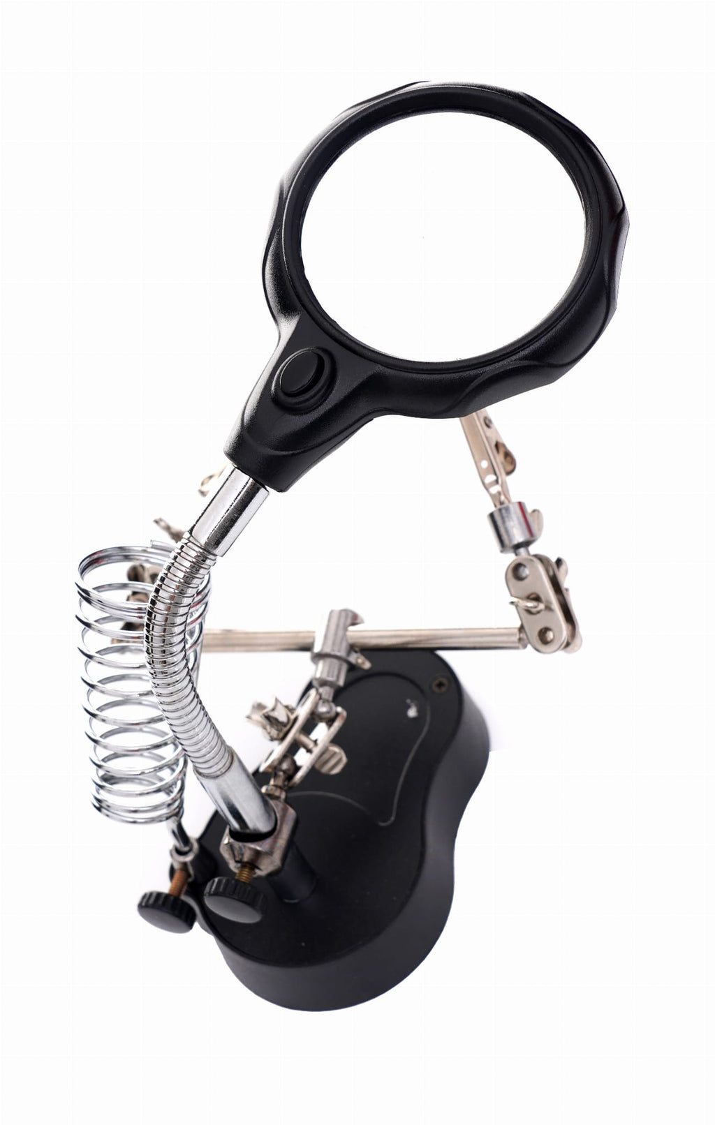 KOLMAS KÄSI - Jootmise suurendusklaasiga hoidik KD10455