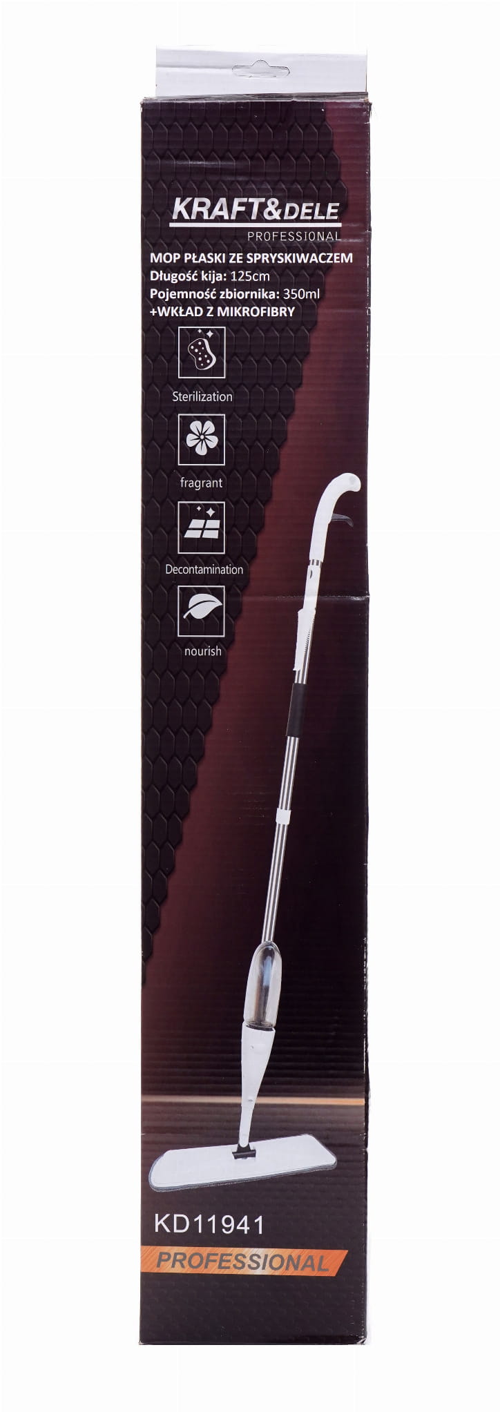 MOP WITH SPRAYER 350ML + REFILL KD11941