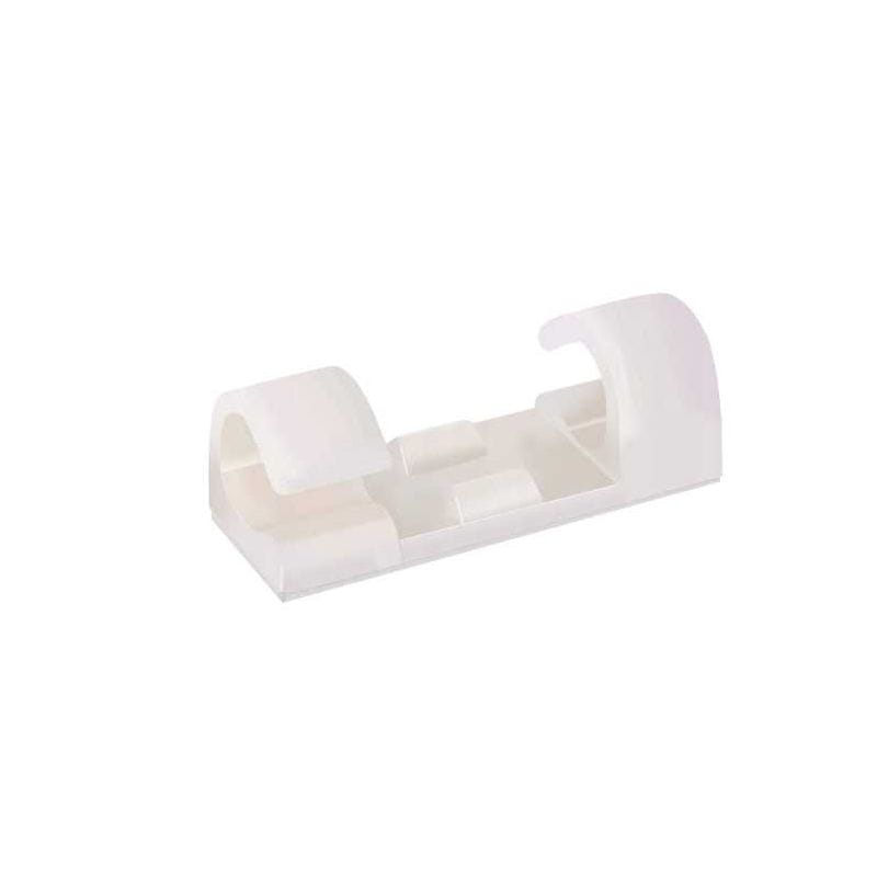 TAPE CABLE ORGANIZER 20PCS. WHITE KD10080