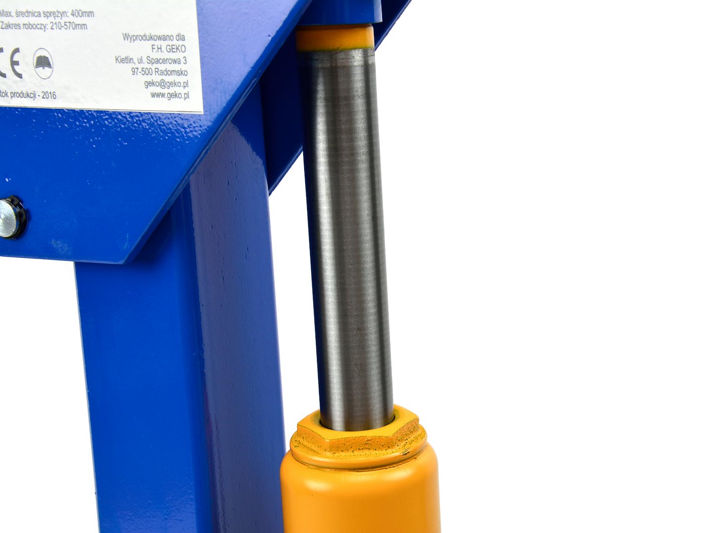 1 Tonne Hydraulic Coil Spring Compressor (Floor-Mounted)