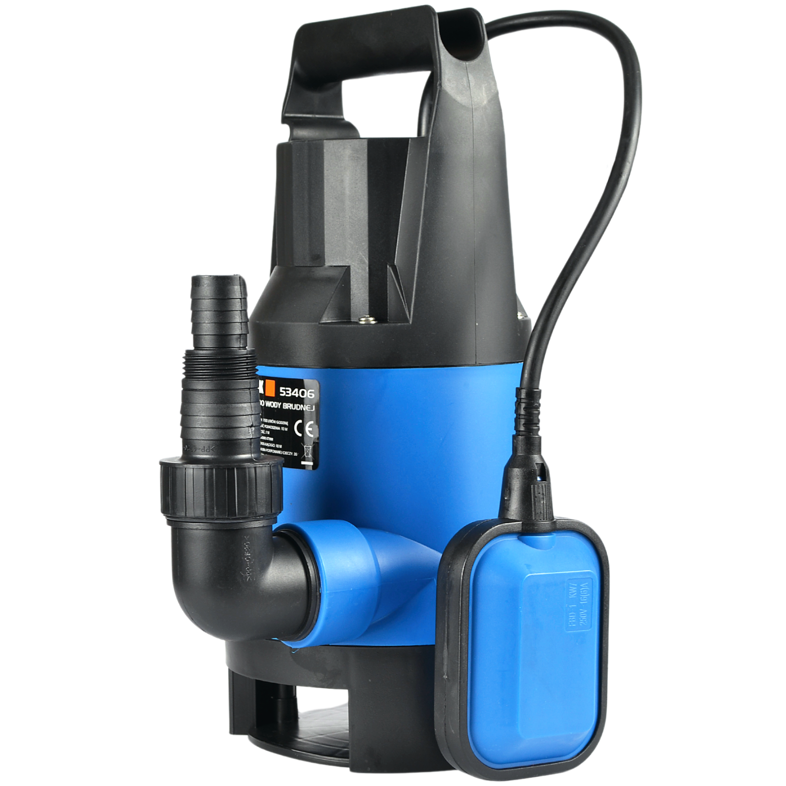 Pump with Float for Clean and Dirty Rainwater