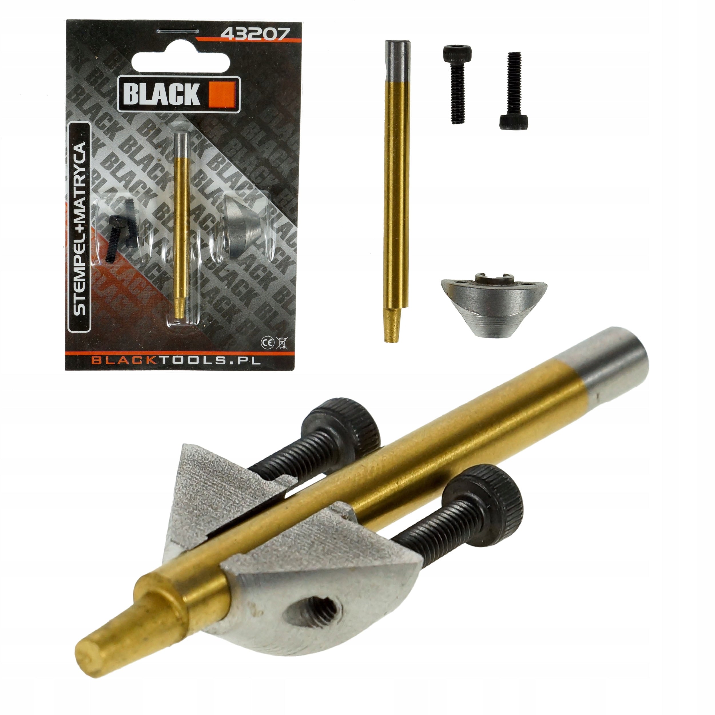 Stamp Die Matrix for Sheet Metal Scissors Blades