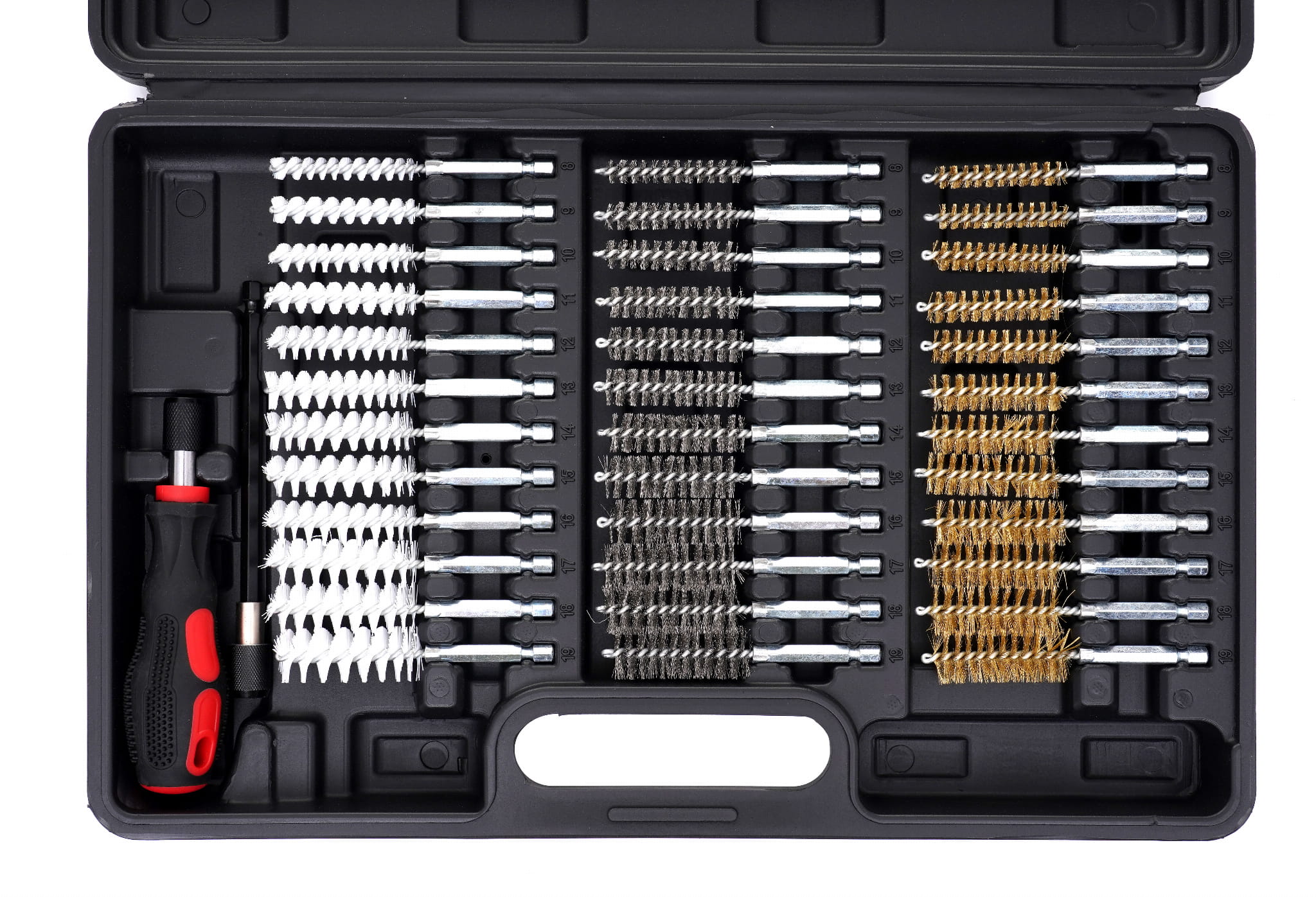 SET OF CLEANING BRUSHES FOR INJECTOR SOCKETS KD10047 (F14)