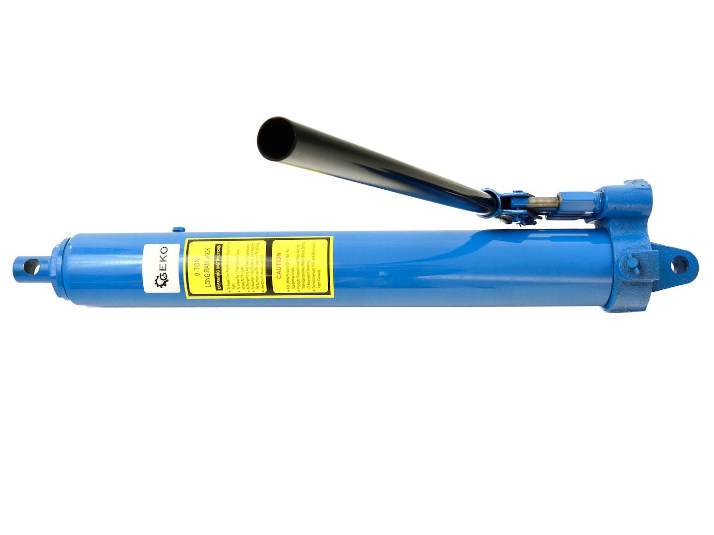 8 ton long hydraulic ram for shop crane and engine hoist