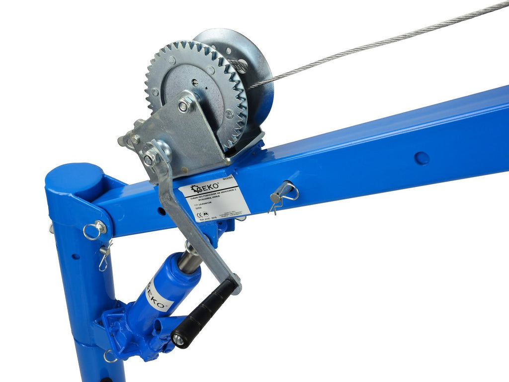 1000 lb Hydraulic Pickup Truck Crane with Winch