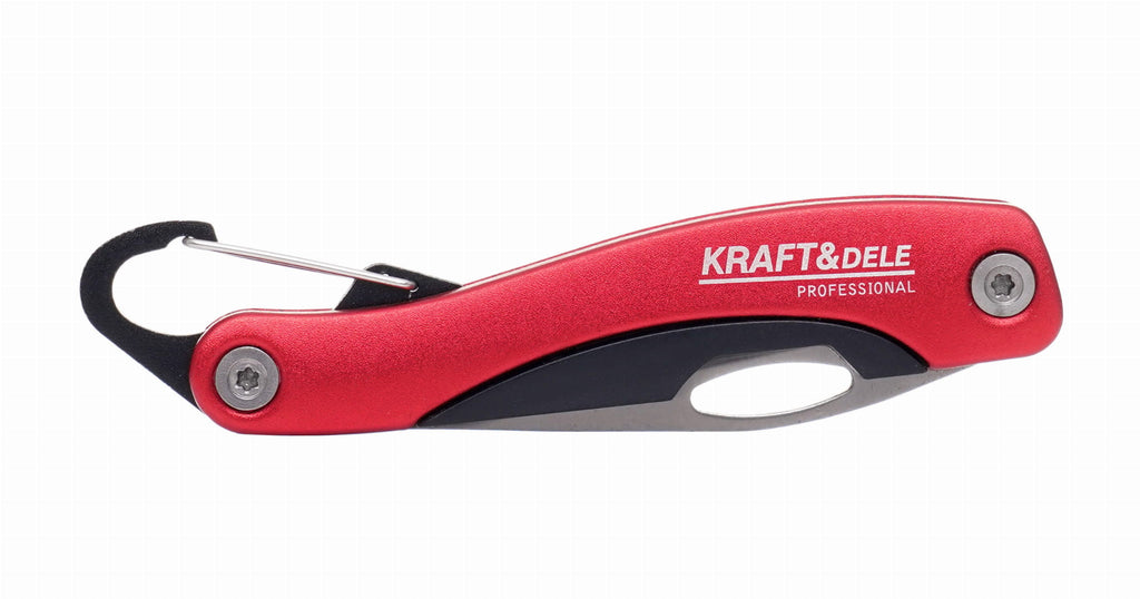 FOLDING KNIFE WITH CARABINER KD10878