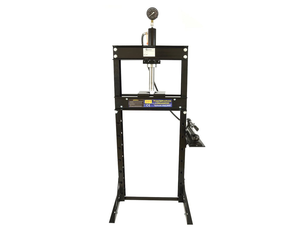 20 Tonne Hydraulic Shop Press with Gauge
