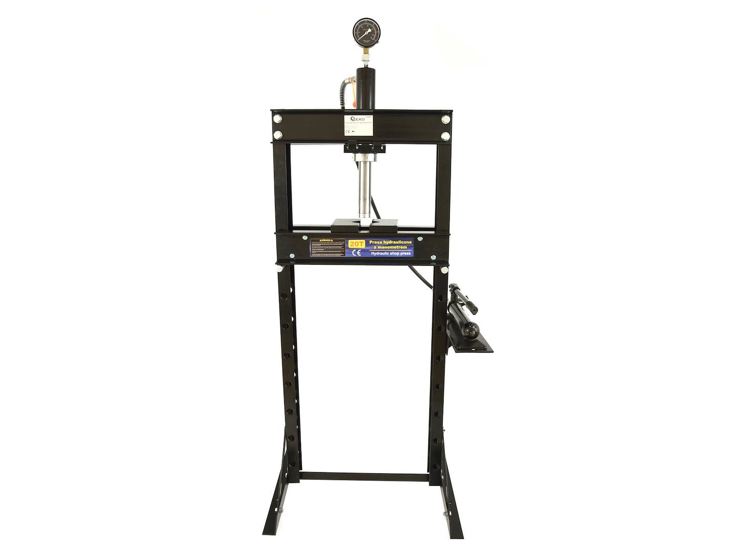 20 Tonne Hydraulic Shop Press with Gauge