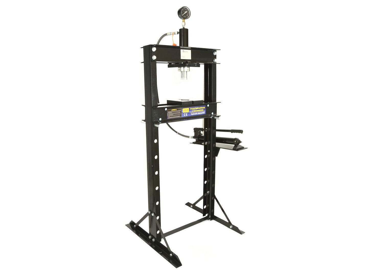 20 Tonne Hydraulic Shop Press with Gauge
