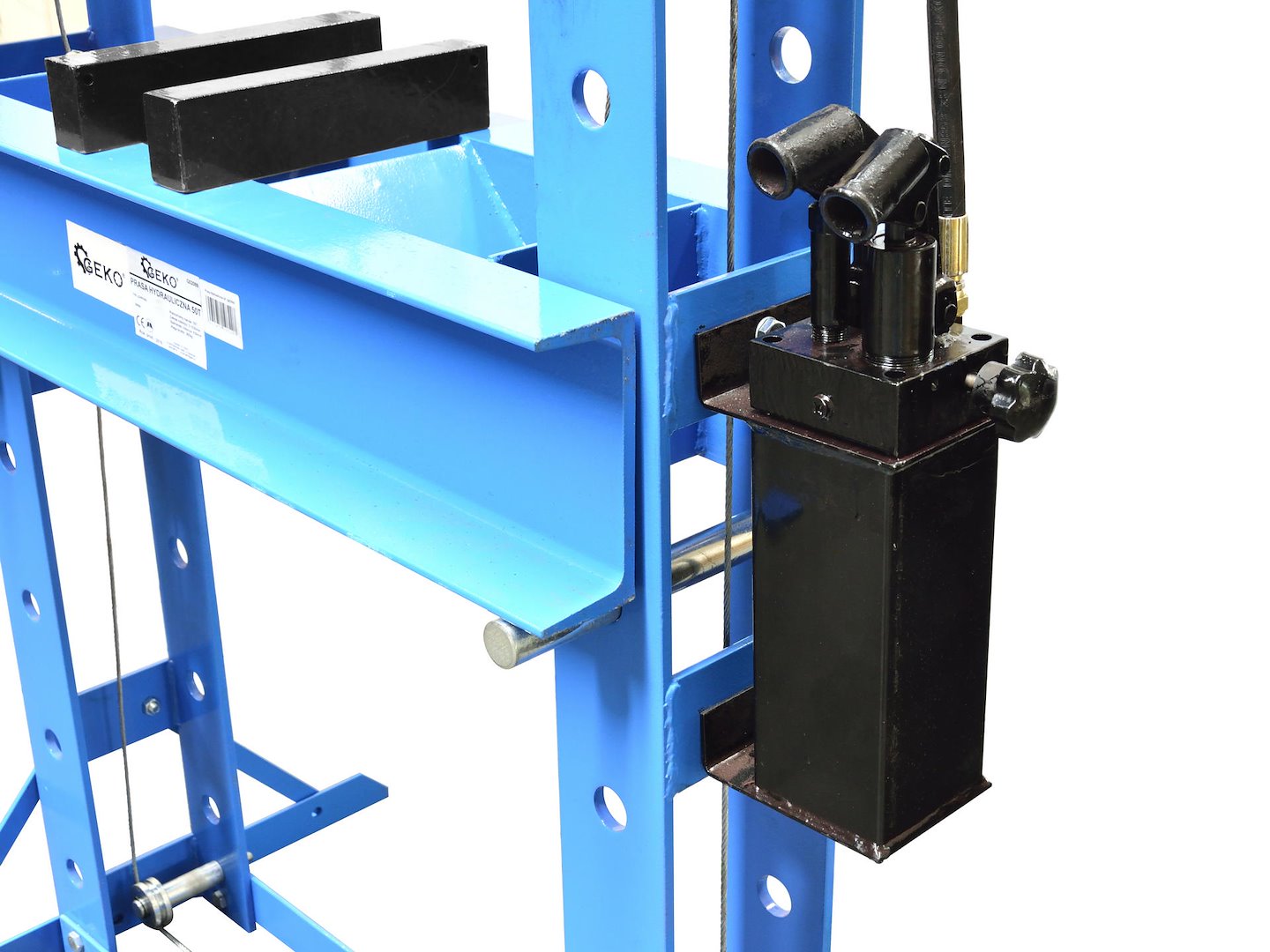 50 Ton Hydraulic Shop Press with Gauge